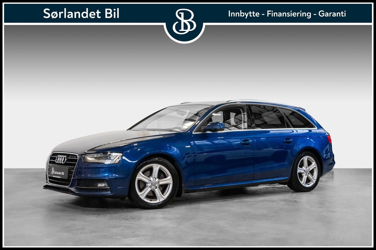 Audi A4 Avant 2,0TDI 150HK AUTOMAT / S-LINE / WEBASTO / KROK