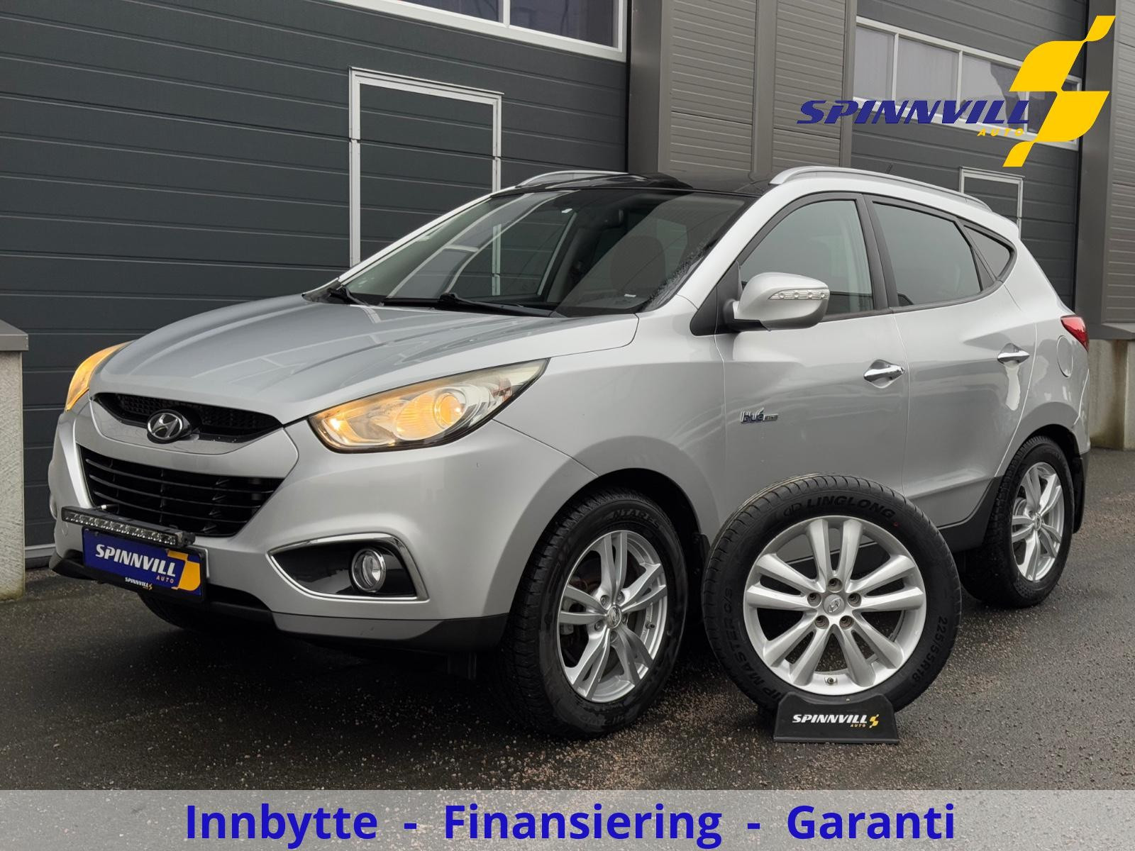 Hyundai ix35 1.7CRDi 116hk/ Panorama/ Skinn/ H.feste/ Ny EU/
