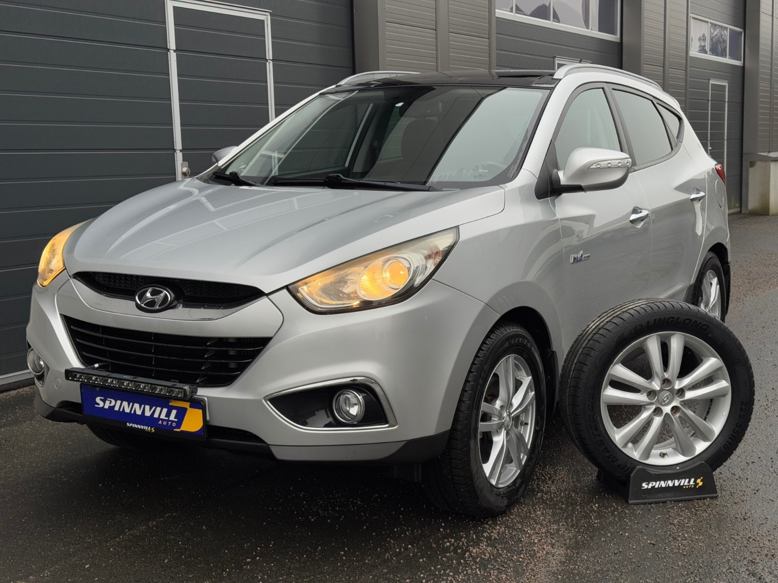 Hyundai ix35 1.7CRDi 116hk/ Panorama/ Skinn/ H.feste/ Ny EU/ 2