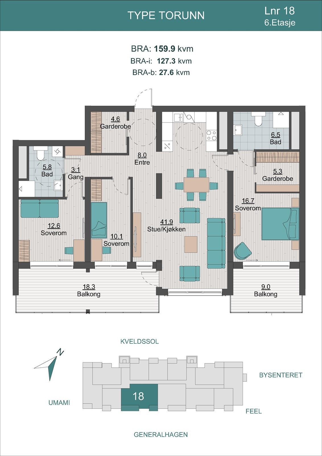 Plantegning Lnr 18 Type Torunn Galleribilde