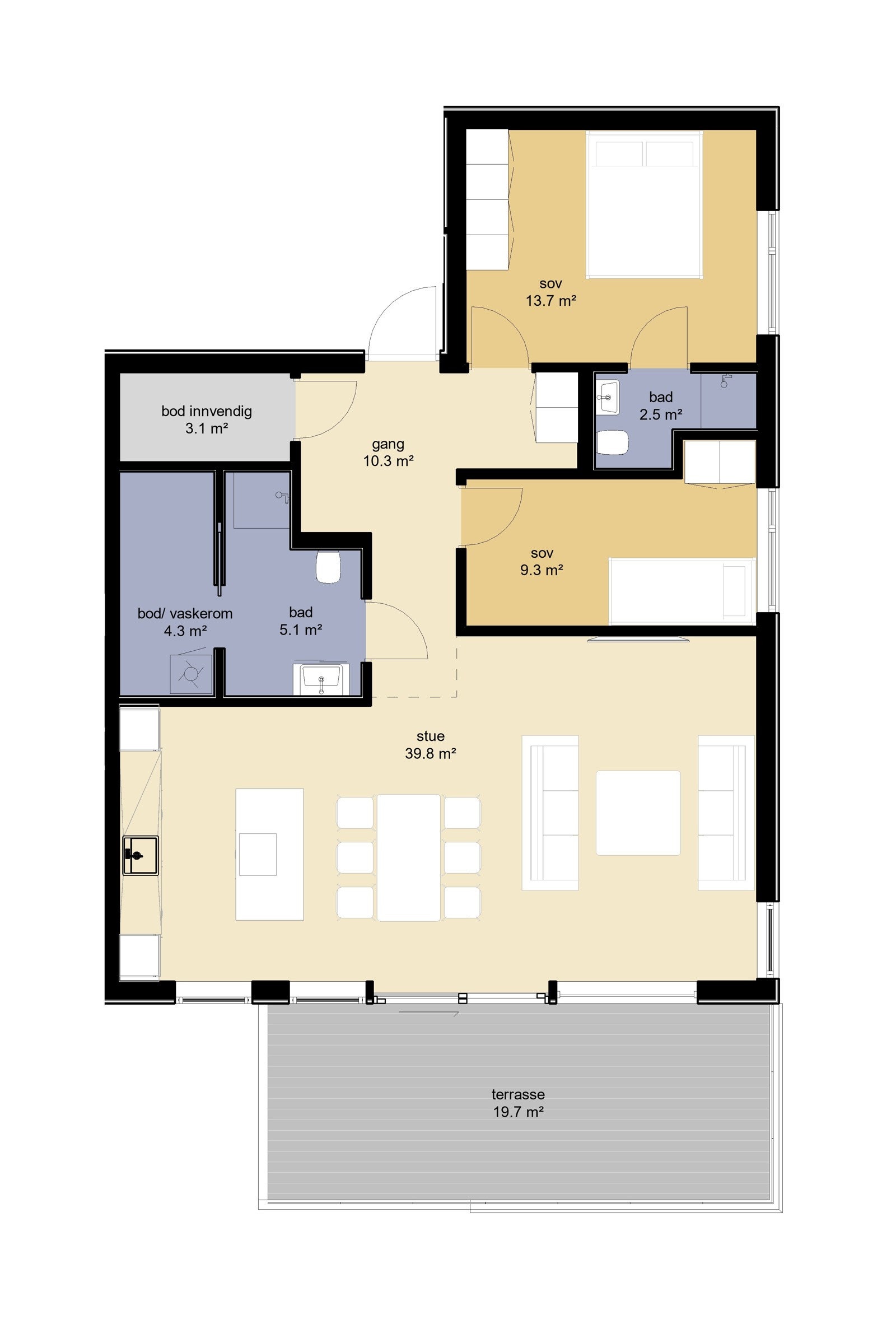 Plantegning 301 Galleribilde