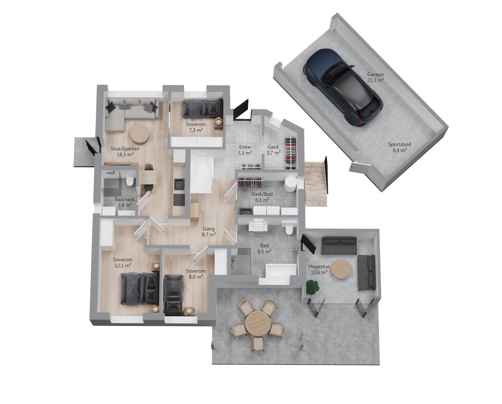 1.etasje Galleribilde