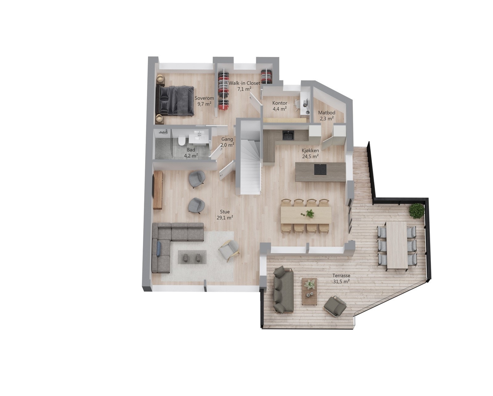 2. etasje Galleribilde