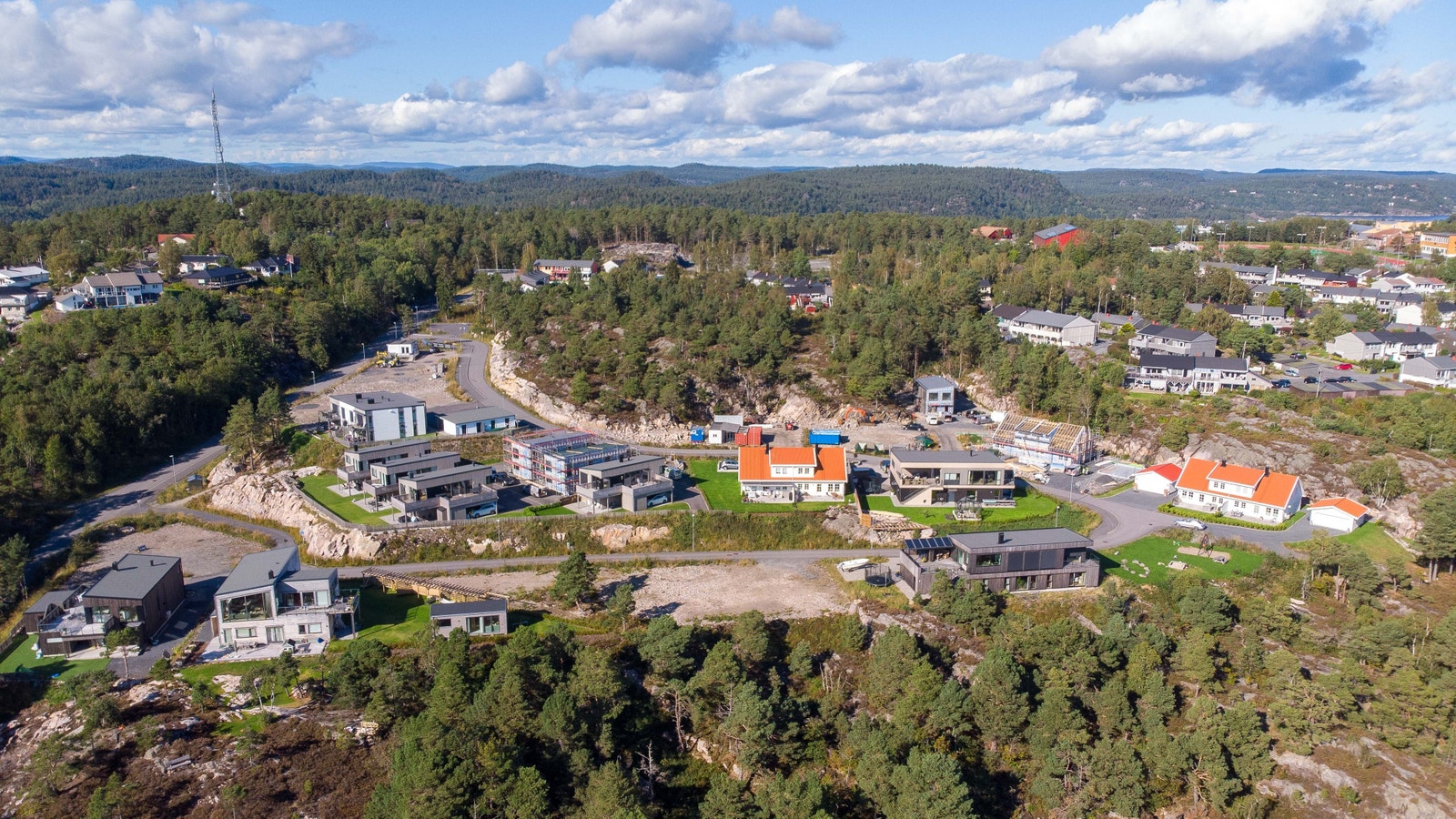 Oversikt boligområde Galleribilde