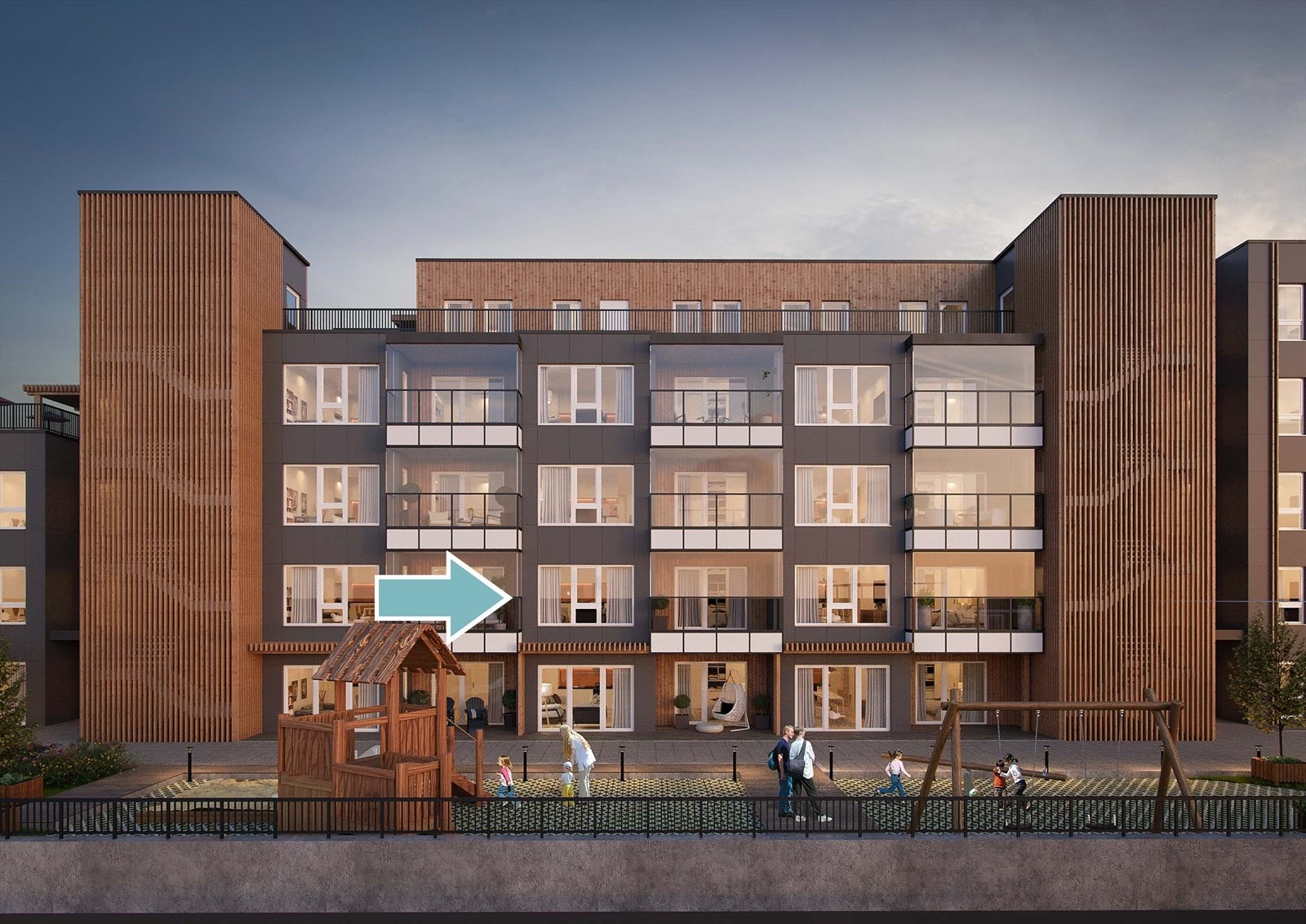 Leilighet 23 Type Bodil på 67m2 BRA Galleribilde