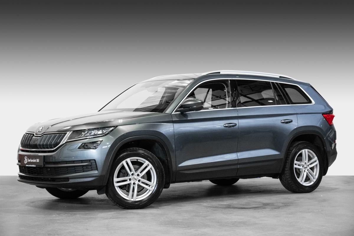 Skoda Kodiaq 140HK TSI 4X4 / LAV KM / ACC / SKINNSETER / NAVI / KROK 3