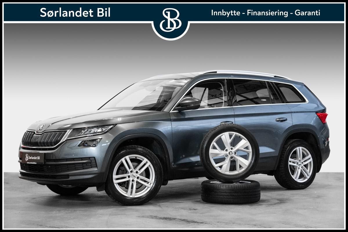 Skoda Kodiaq 140HK TSI 4X4 / LAV KM / ACC / SKINNSETER / NAVI / KROK