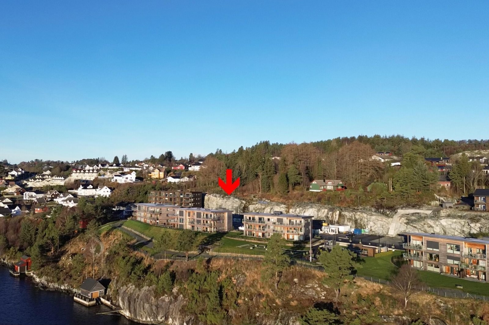 Dette er det 9. bygget i prosjektet Alverparken - et sær flott boligfelt som gjennom de siste årene har tatt form. Galleribilde