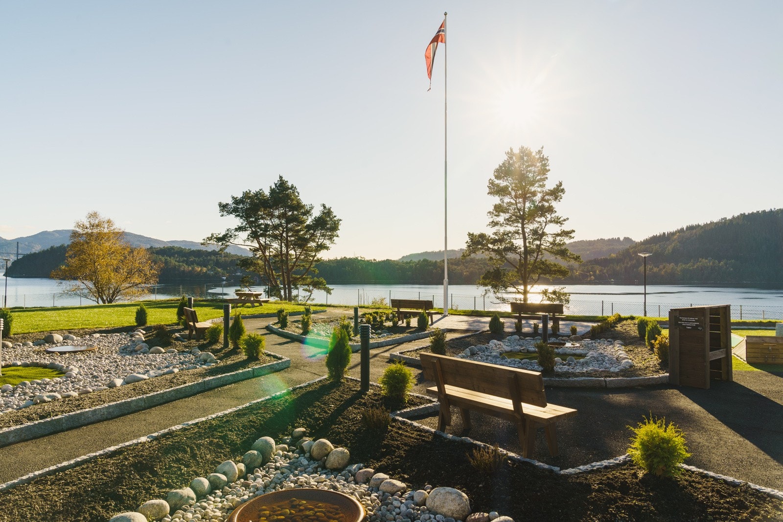 Flotte fellesarealer. Her er der flere sosiale samlinger i løpet av året. Galleribilde