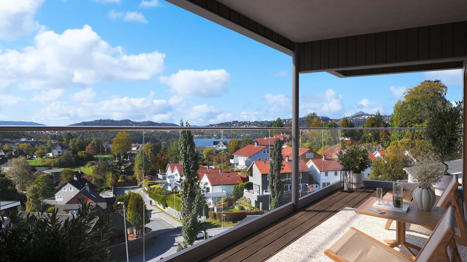 Velkommen til Skjoldblikk! Illustrasjonsbilde viser den flotte utsikten! Galleribilde