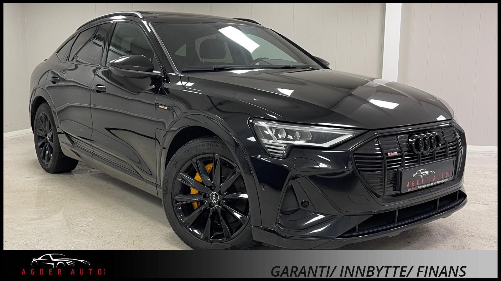Audi e-tron Sportback 55 Norsk/S-line/Pano/Luft/Matrix/ACC/360/Keyles/Krok/21