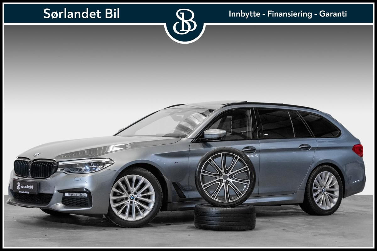 BMW 5-serie 520DT XDRIVE / M-SPORT / 20" / HIFI / PANO / HEAD-UP