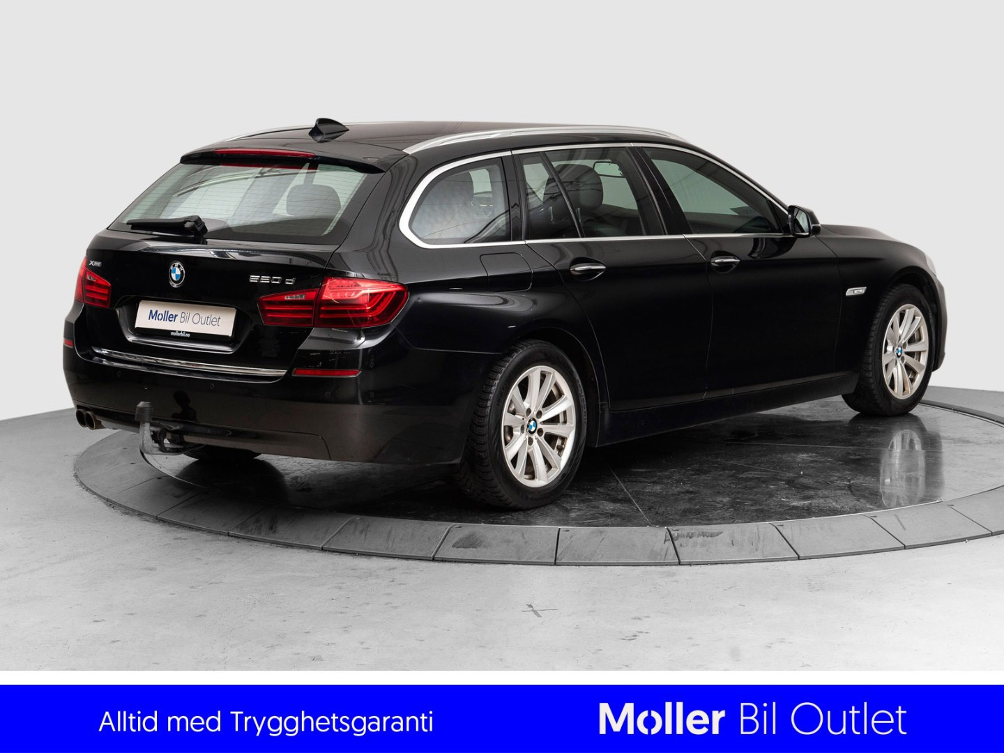 BMW 5-serie 520d xDrive Edition Touring 163hk aut Skinn / El.Seter 2