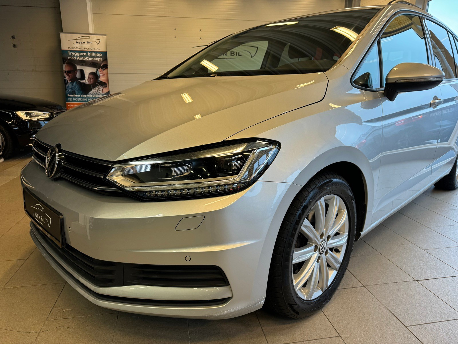 Volkswagen Touran 2.0-TDI-150HK-DSG-7-SETER*LED*KROK*CRUISE*NAVI*DAB* 2