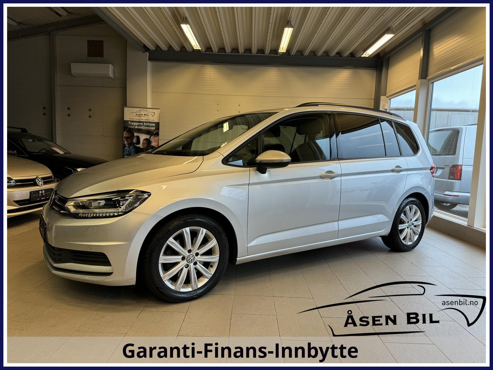 Volkswagen Touran 2.0-TDI-150HK-DSG-7-SETER*LED*KROK*CRUISE*NAVI*DAB*