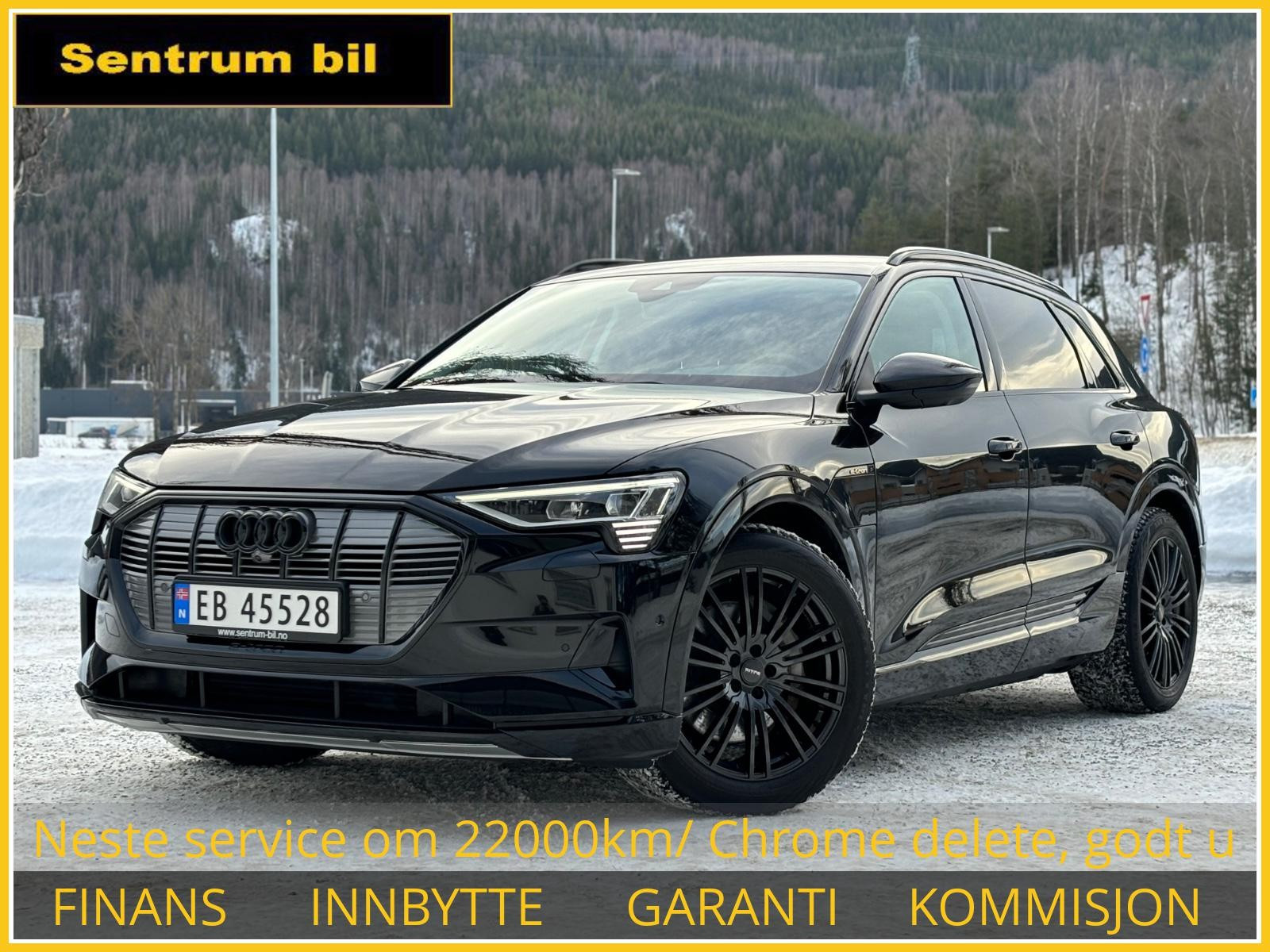 Audi e-tron 55 Avansert sport/ 426hk/Chrome delete/ utstyrsbombe
