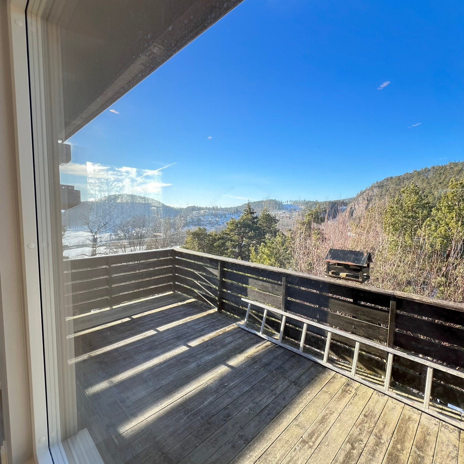 Romslig terrasse på ca. 28 kvm god fantastisk utsikt Galleribilde