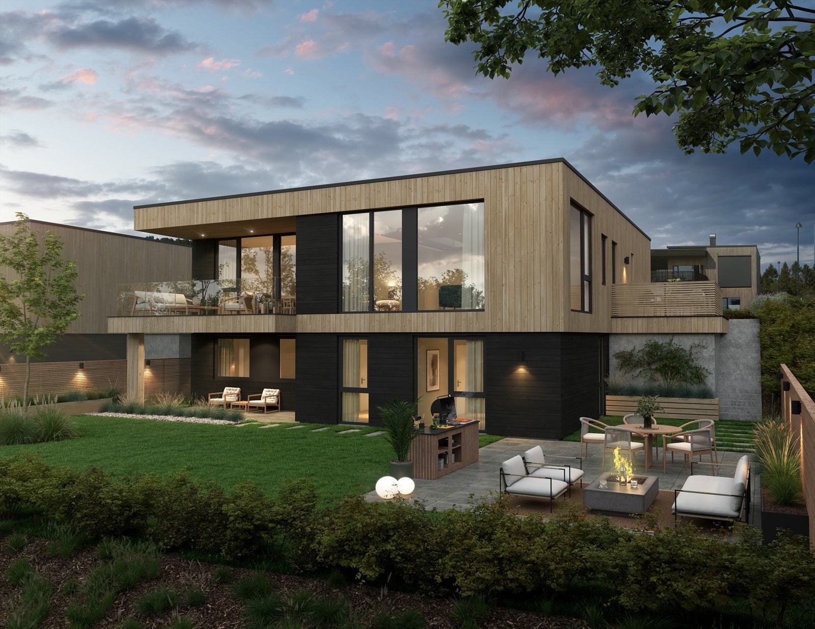 Flott, arkitekttegnet enebolig med fantastisk sjøutsikt - tilrettelagt med praktikantdel! Galleribilde