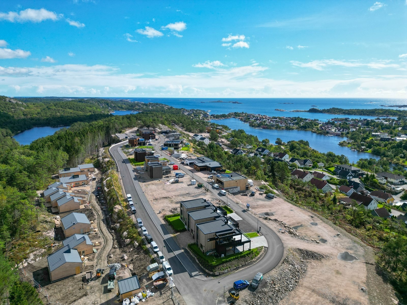 Oversikt over boligfeltet Galleribilde