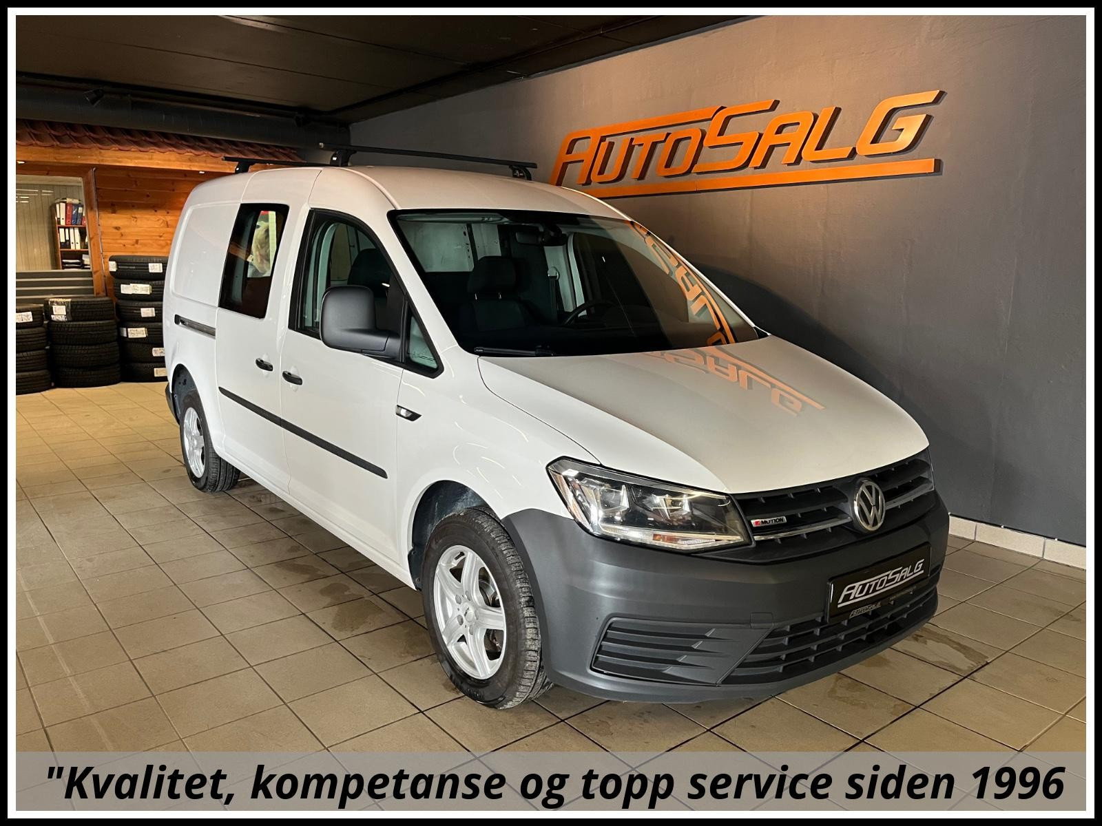 Volkswagen Caddy Maxi 2.0liter 122hk 4Motion Led/Krok/Webasto/Comforvegg/DAB+