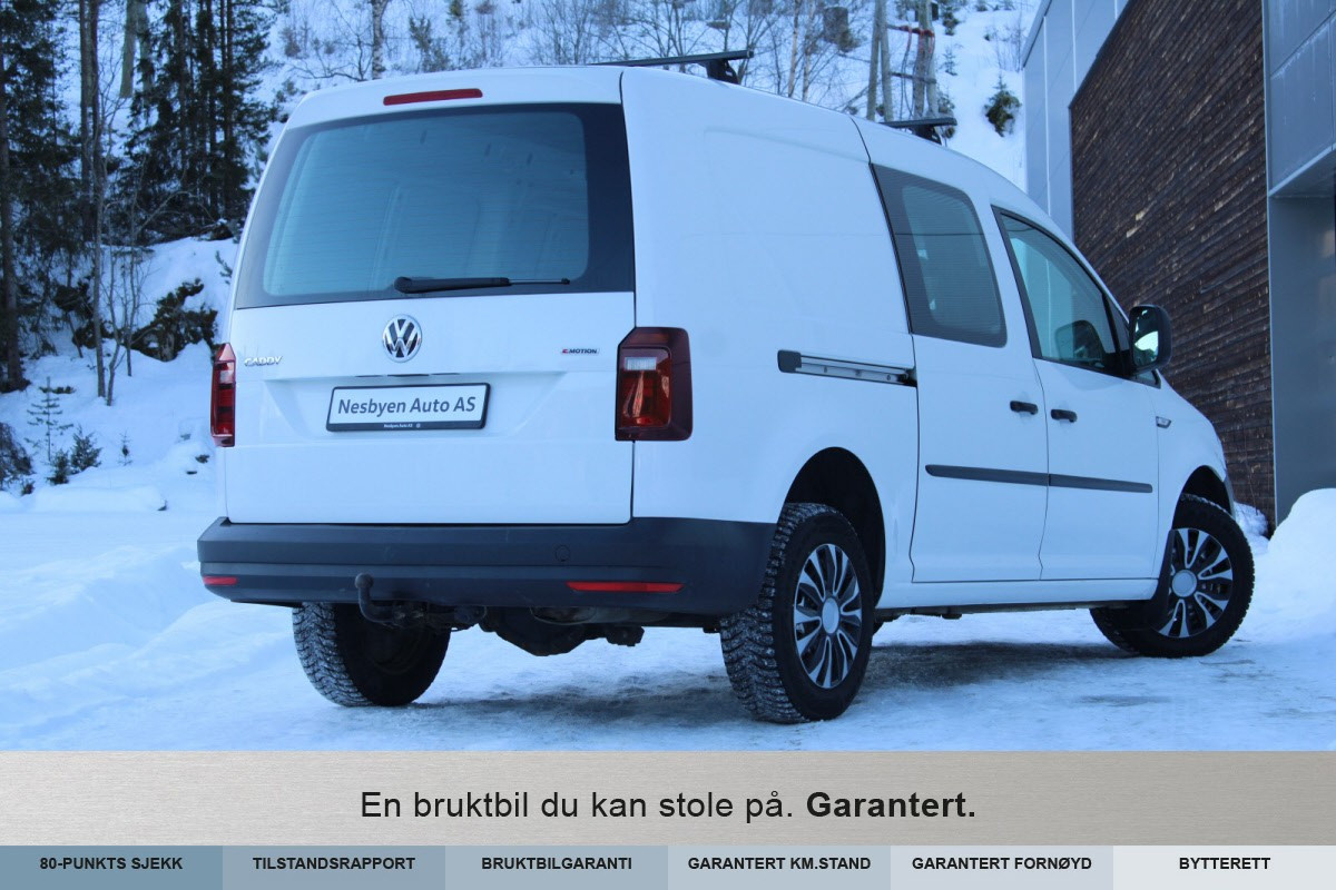 Volkswagen Caddy Maxi 122 tdi 4m Krok/Cruise/Fj.Web++Hjemlevering? 2