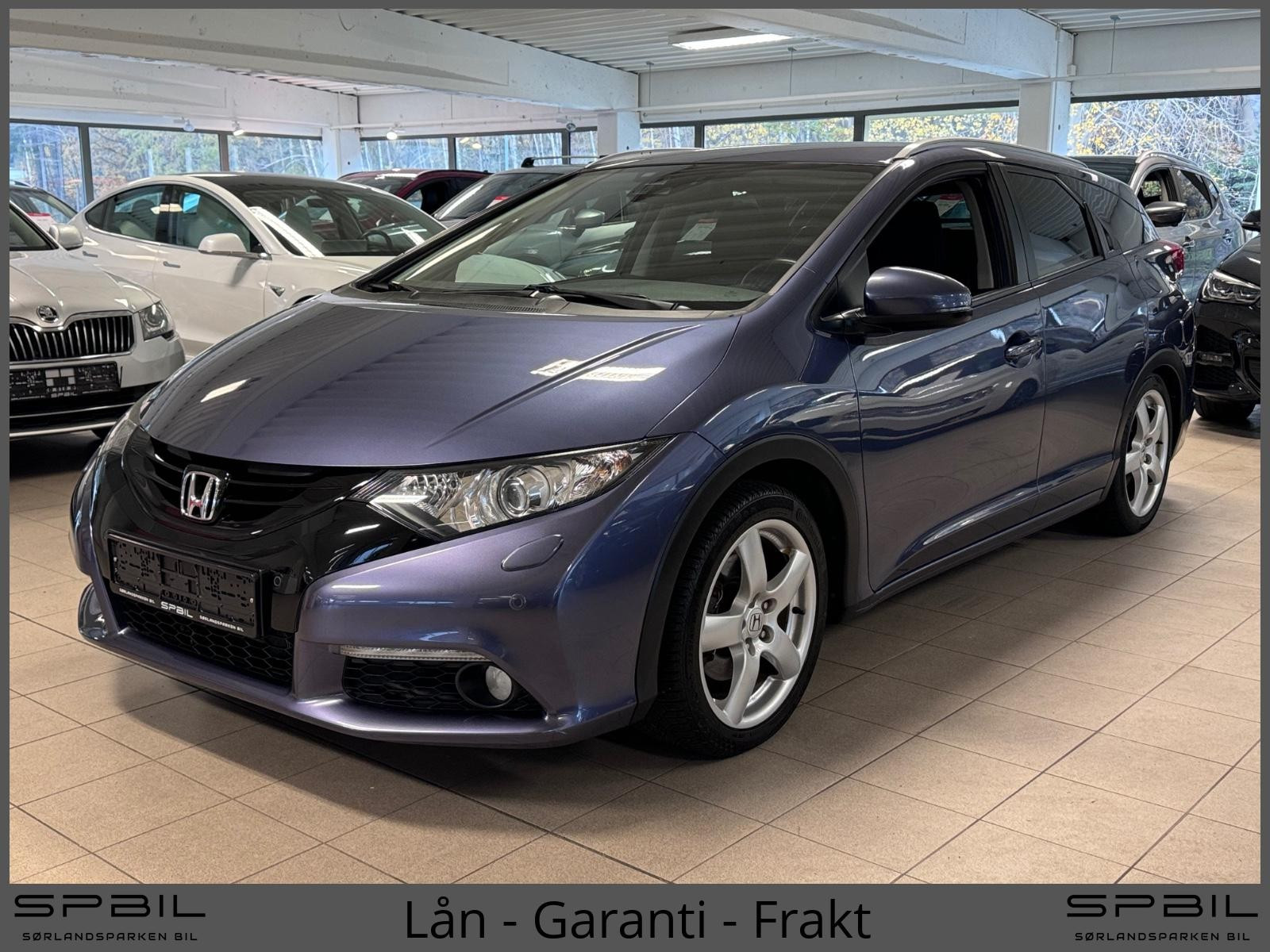 Honda Civic Tourer 1.6 i-DTEC 120 Hk Skinn Cruise R.Kamera EU03/26