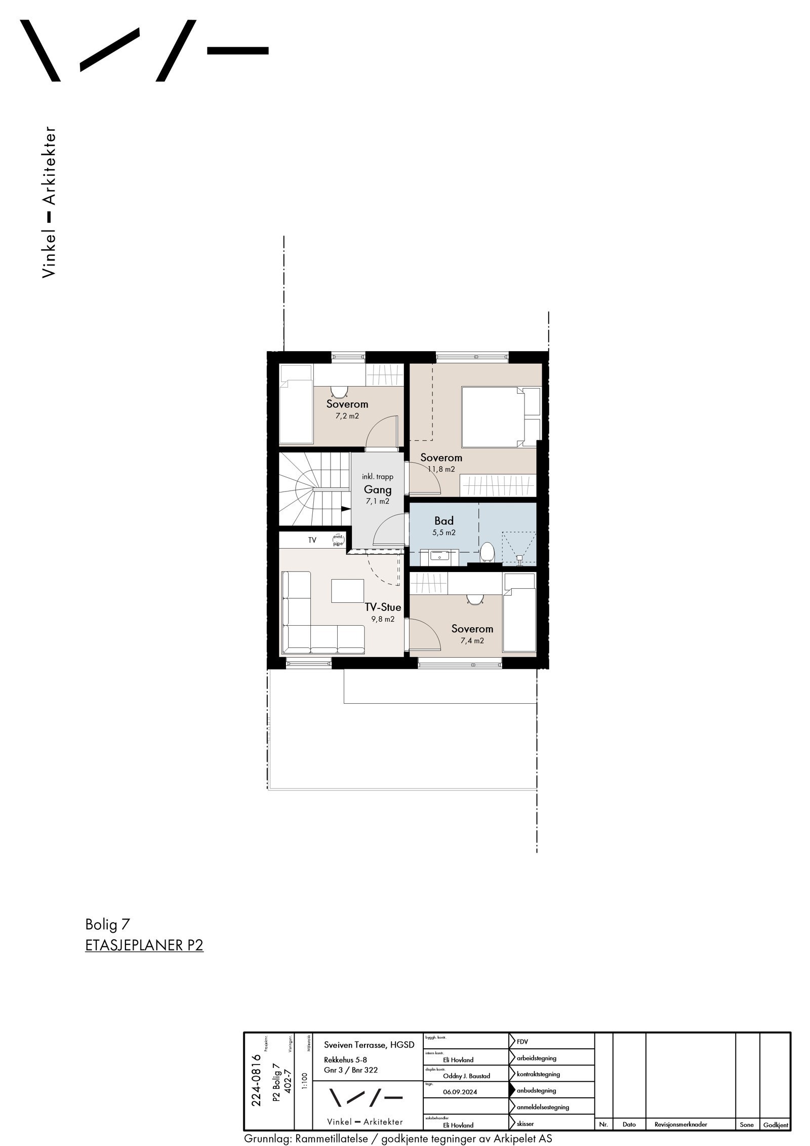 Bolig 7 - Plan 2 Galleribilde