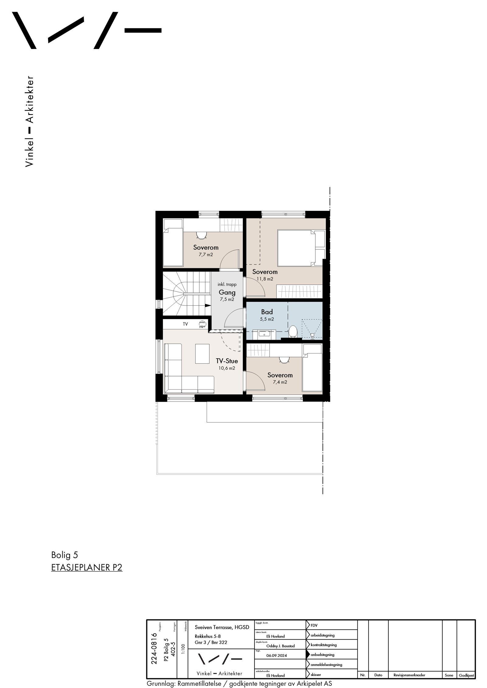 Bolig 5 - Plan 2 Galleribilde