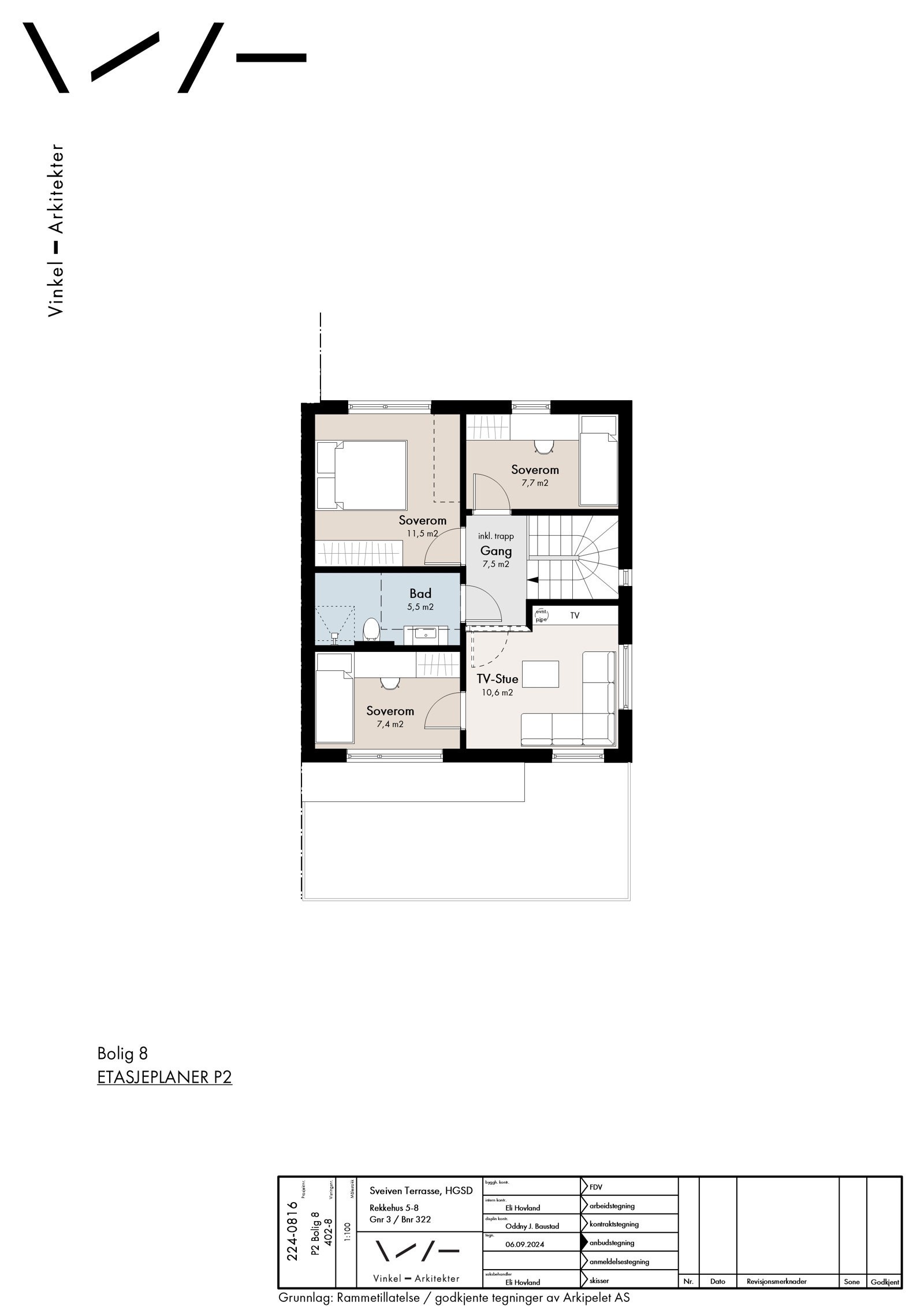 Bolig 8 - Plan 2 Galleribilde