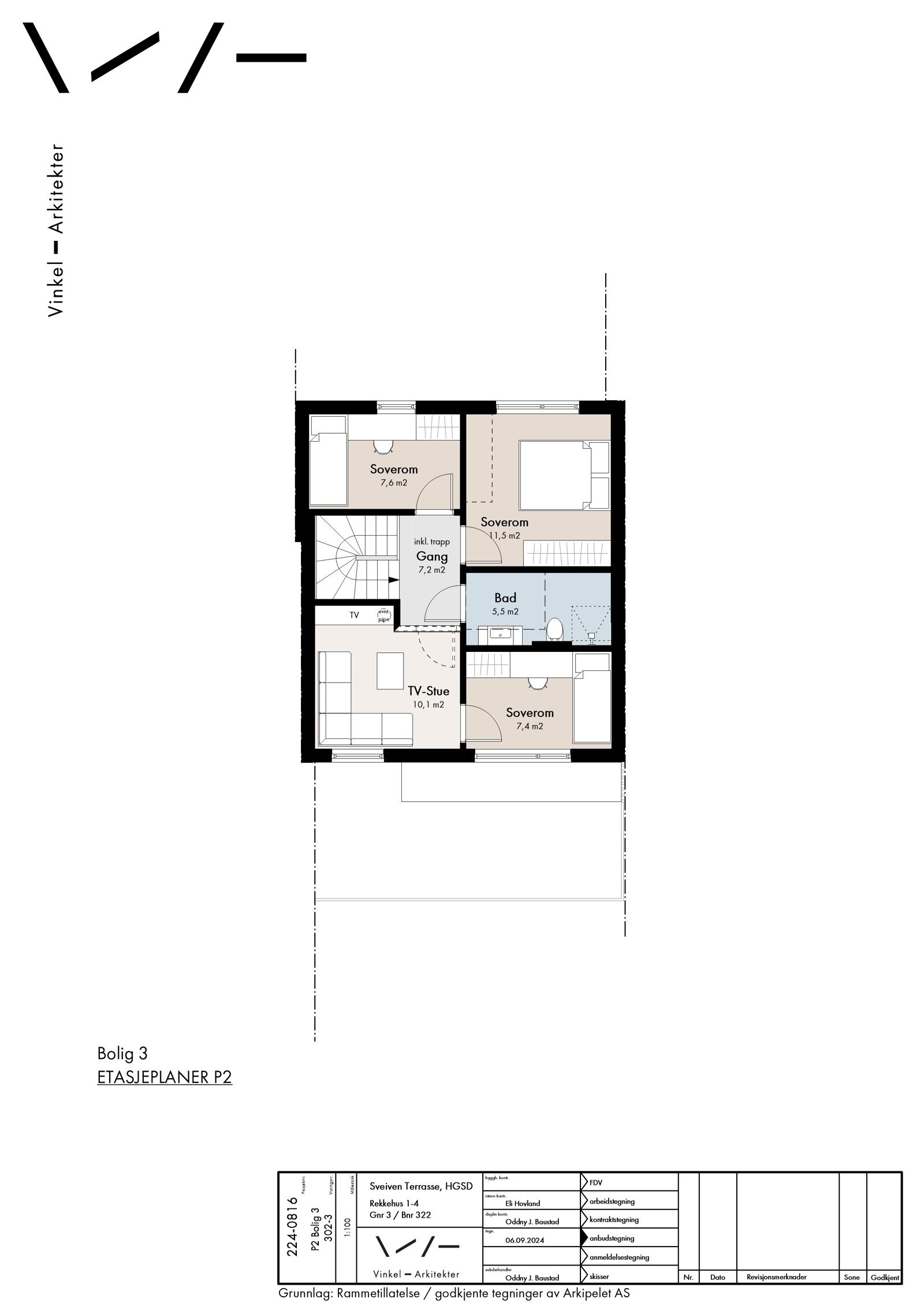 Bolig 3 - Plan 2 Galleribilde