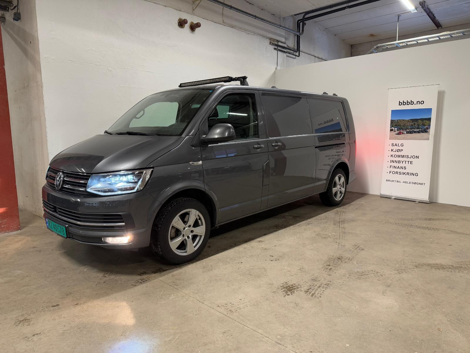 Volkswagen Transporter 2,0TD.204HK.Aut.4WD.Lang.Exclusive.EU0925.Hist.Se her!
