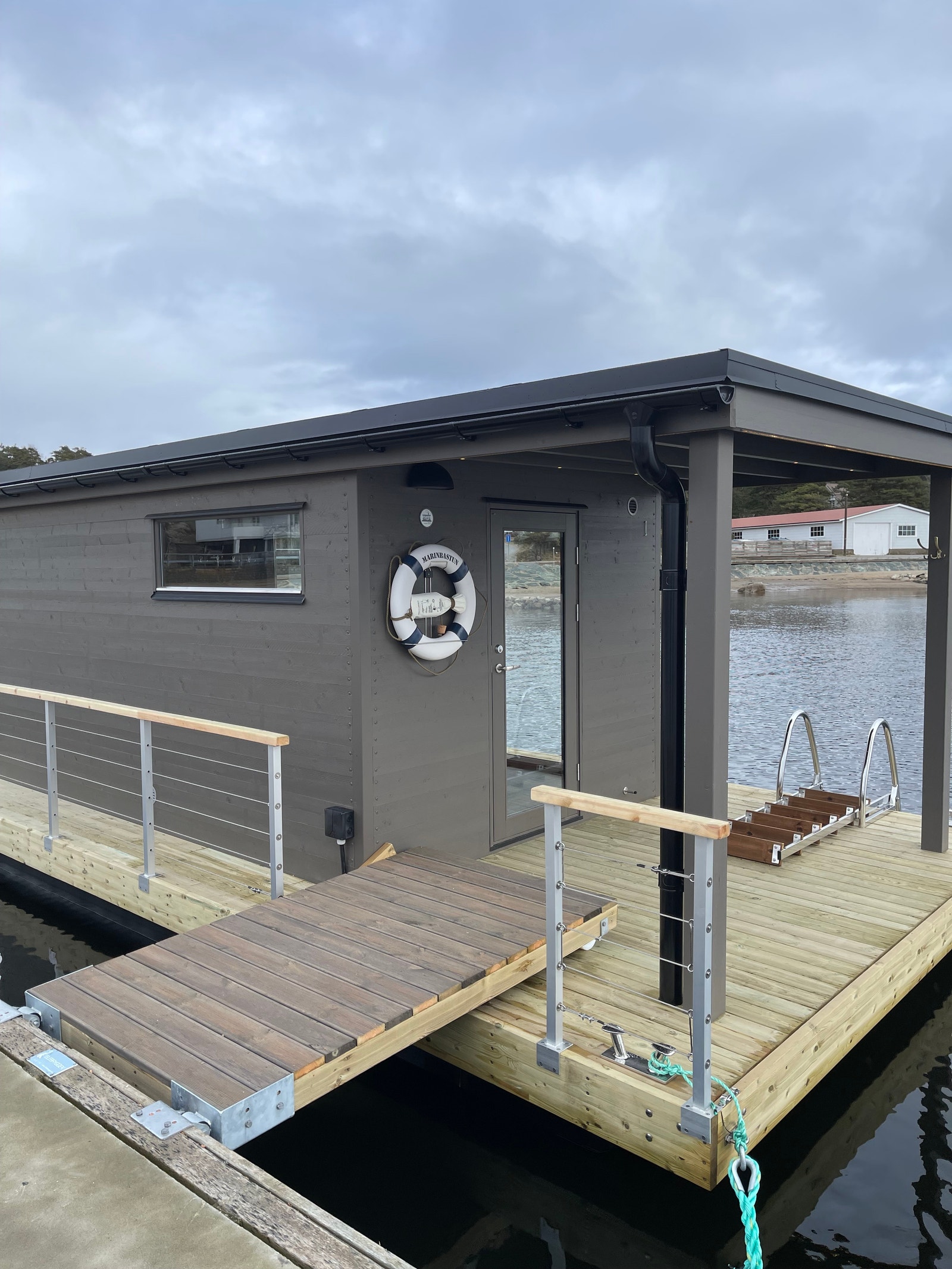 Badstuen ved stranden Galleribilde