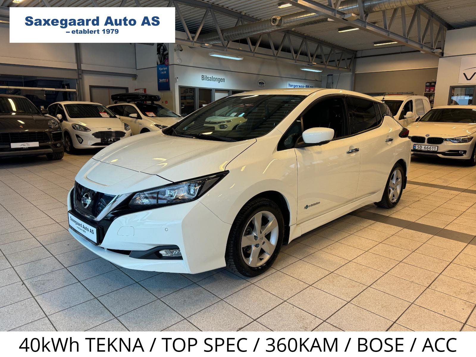 Nissan Leaf 40kWh TEKNA / TOP SPEC / 360KAM / BOSE / ACC