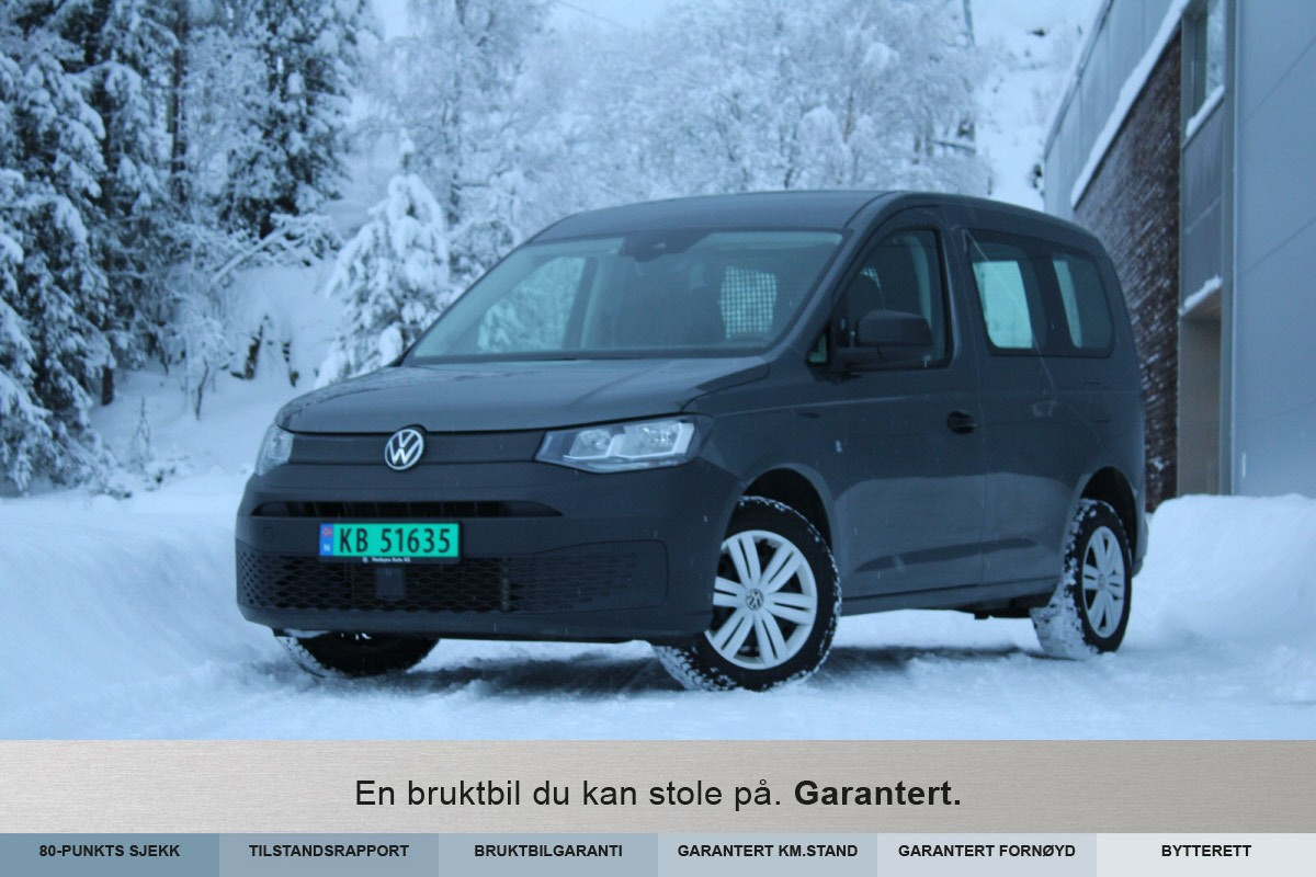 Volkswagen Caddy Cargo 2,0 TDI R.Kam/Fj.Web/Krok/Cruise-Hjemlevering? 3