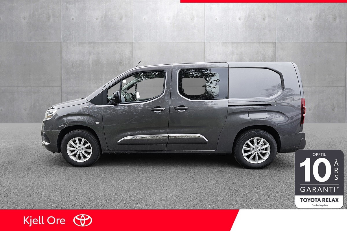 Toyota Proace City Electric 50 kWt Comfort L2 rentekampanje! 2