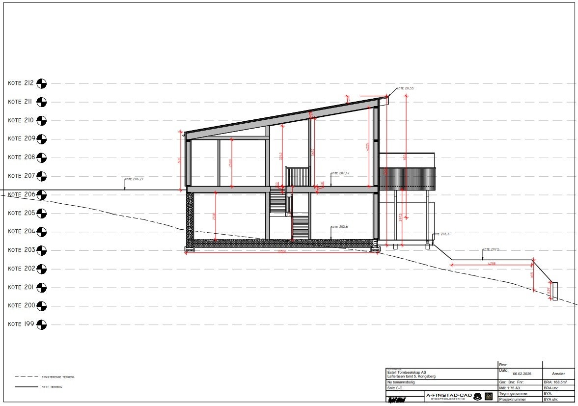 Snitt C-C Galleribilde