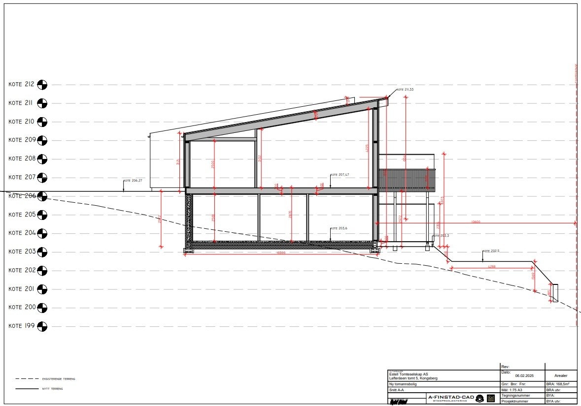 snitt A-A Galleribilde