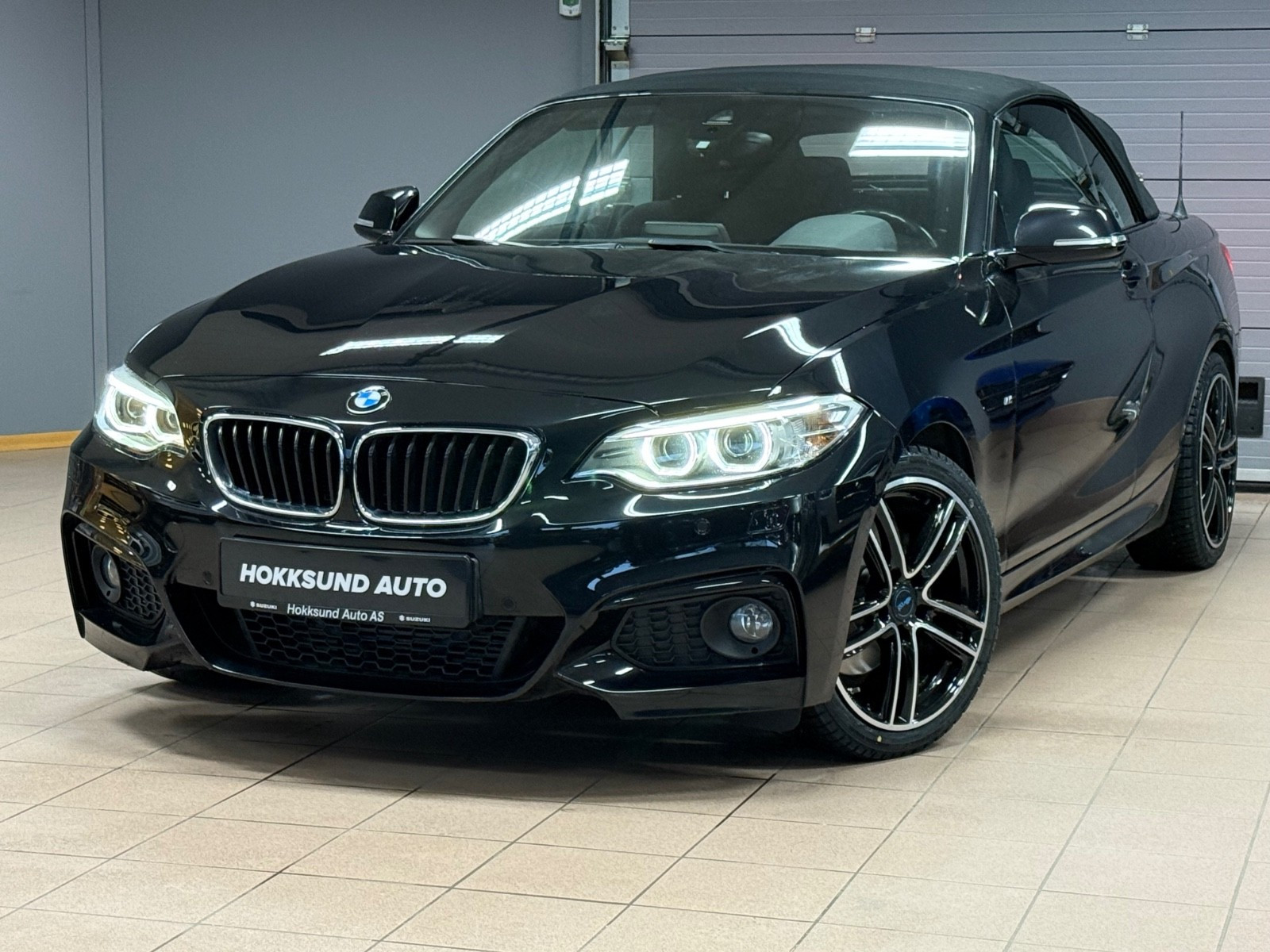 BMW 2-serie 220d 190HK Cabriolet/M-Sport/Auotmat/R.Varme/Navi/Aux+ 2
