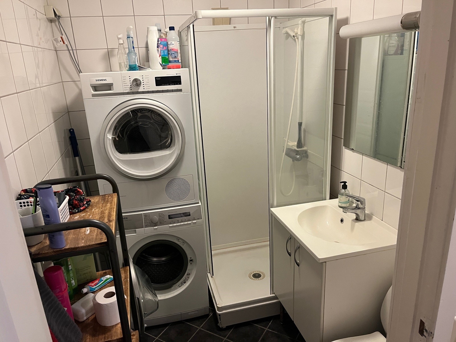Bad toalett dusj Galleribilde
