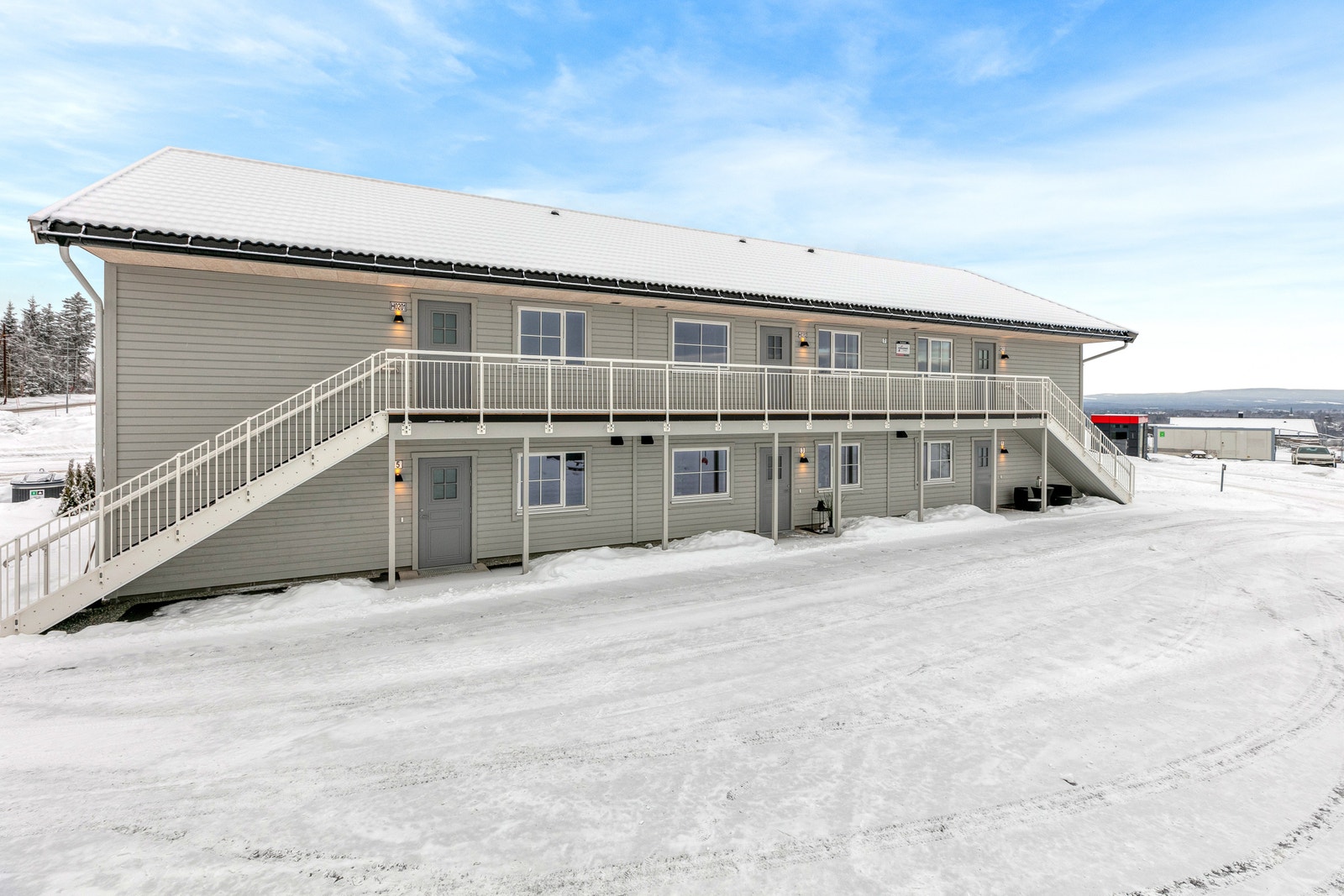 Byggets inngangsside Galleribilde