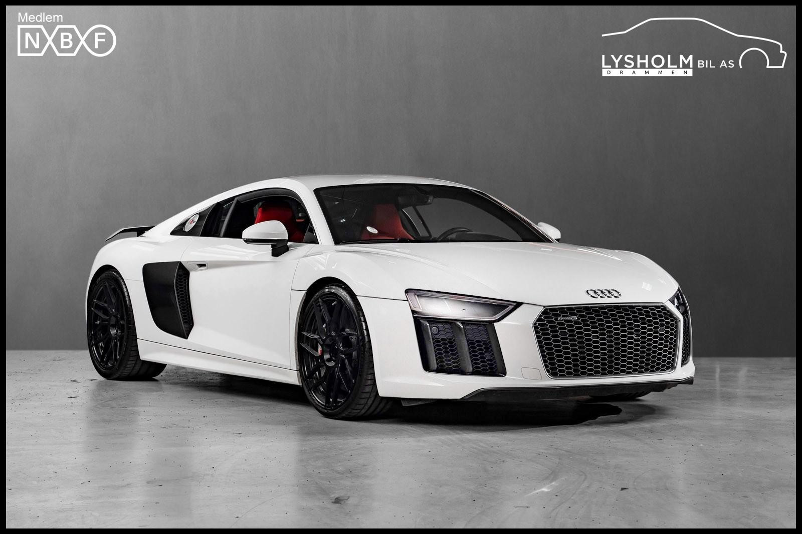 Audi R8 V10 pluss 610hk Coupé/ Karbon/ Sports eksos/ B&O++