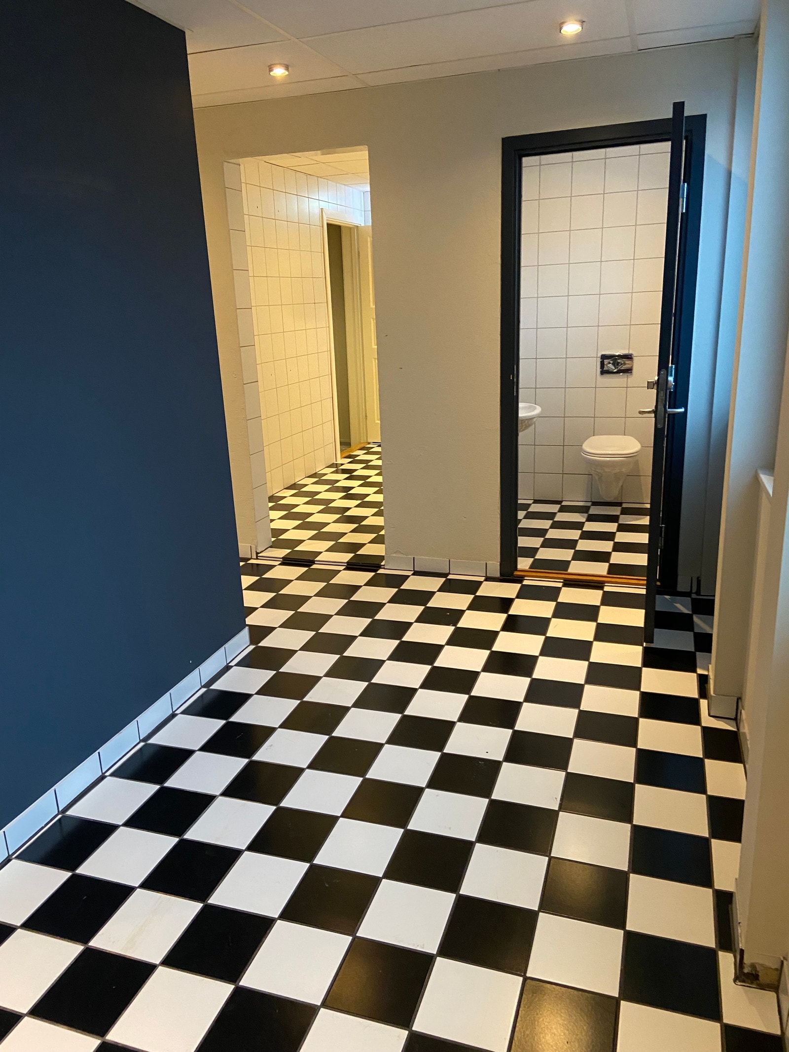 Garderobe med toalett Galleribilde