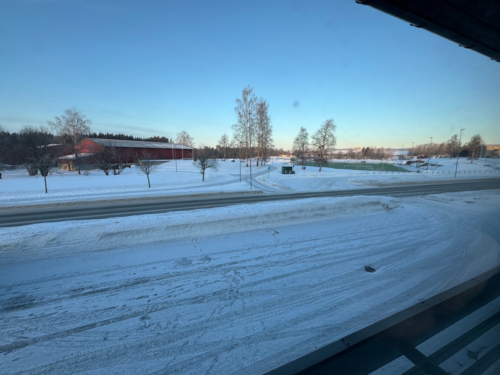 Utsikt fra en av kontorene. Galleribilde