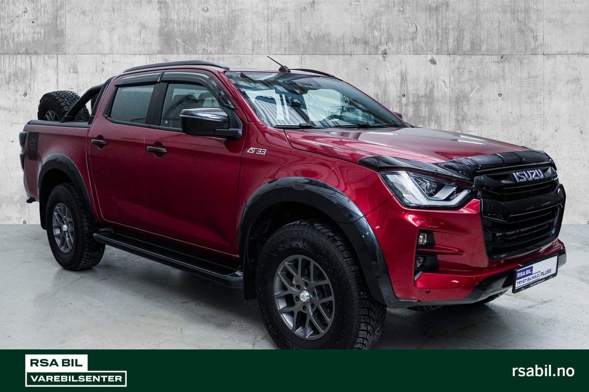 Isuzu D-max AT33, Magnum, LED-bar, Hjulbuelister, motorvarmer