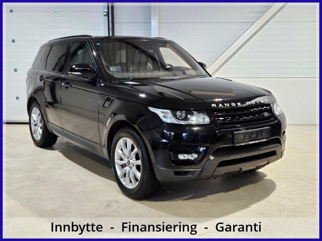 Land Rover Range Rover Sport 3,0 sd v6 306 hk automat ,skinn, meridian