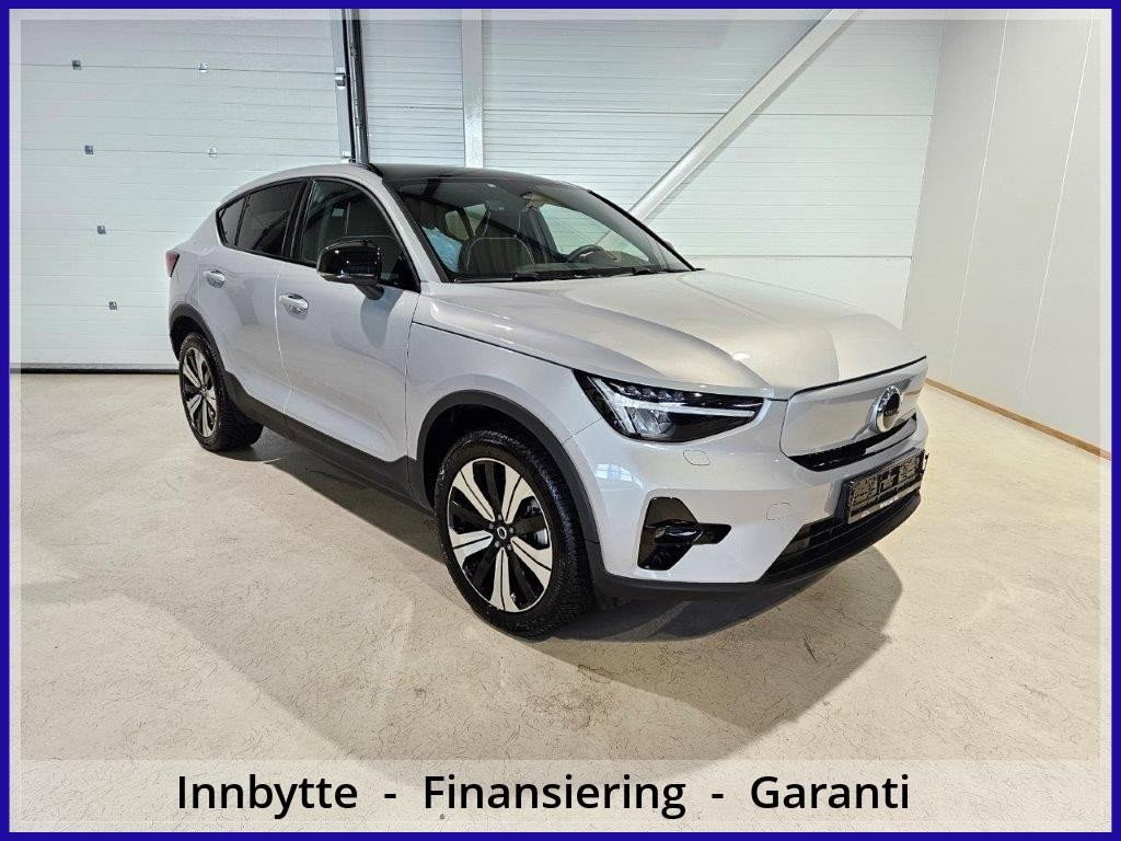 Volvo C40 Recharge Twin 408hk AWD Utimate hengerfeste," pano++