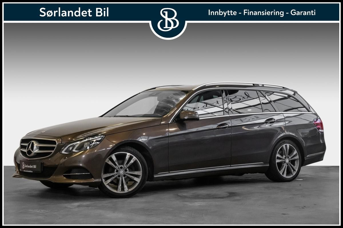 Mercedes-Benz E-Klasse 200 CDI STV / LAV KM / SKINN / LED / WEBASTO / KROK