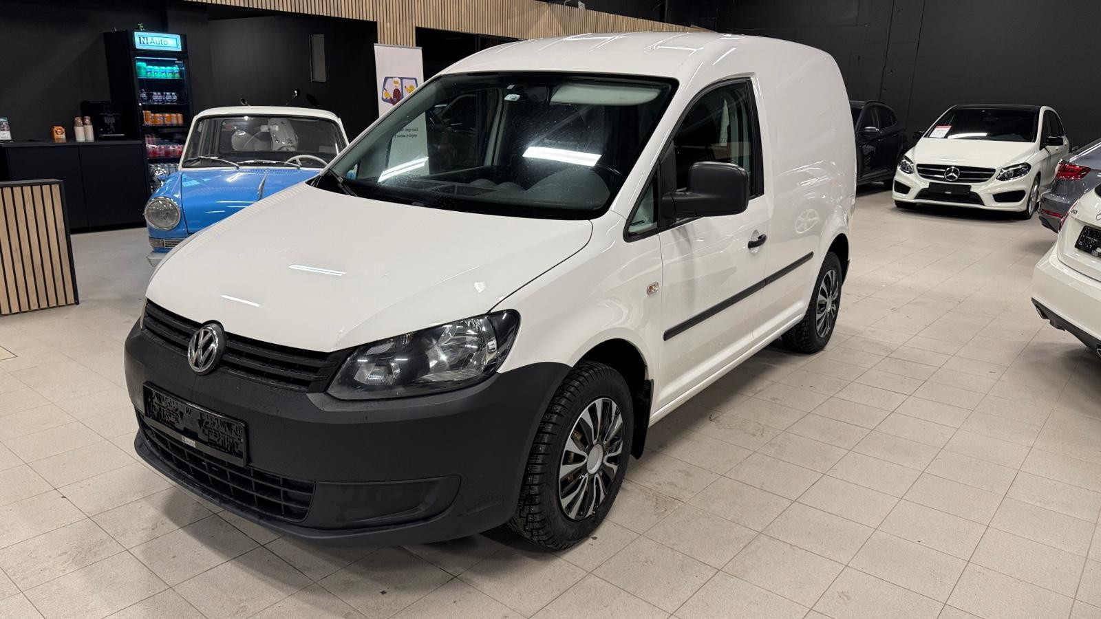 Volkswagen Caddy DAB/ Cruise controll/ Krok/ Lav km/ Ny service og EU