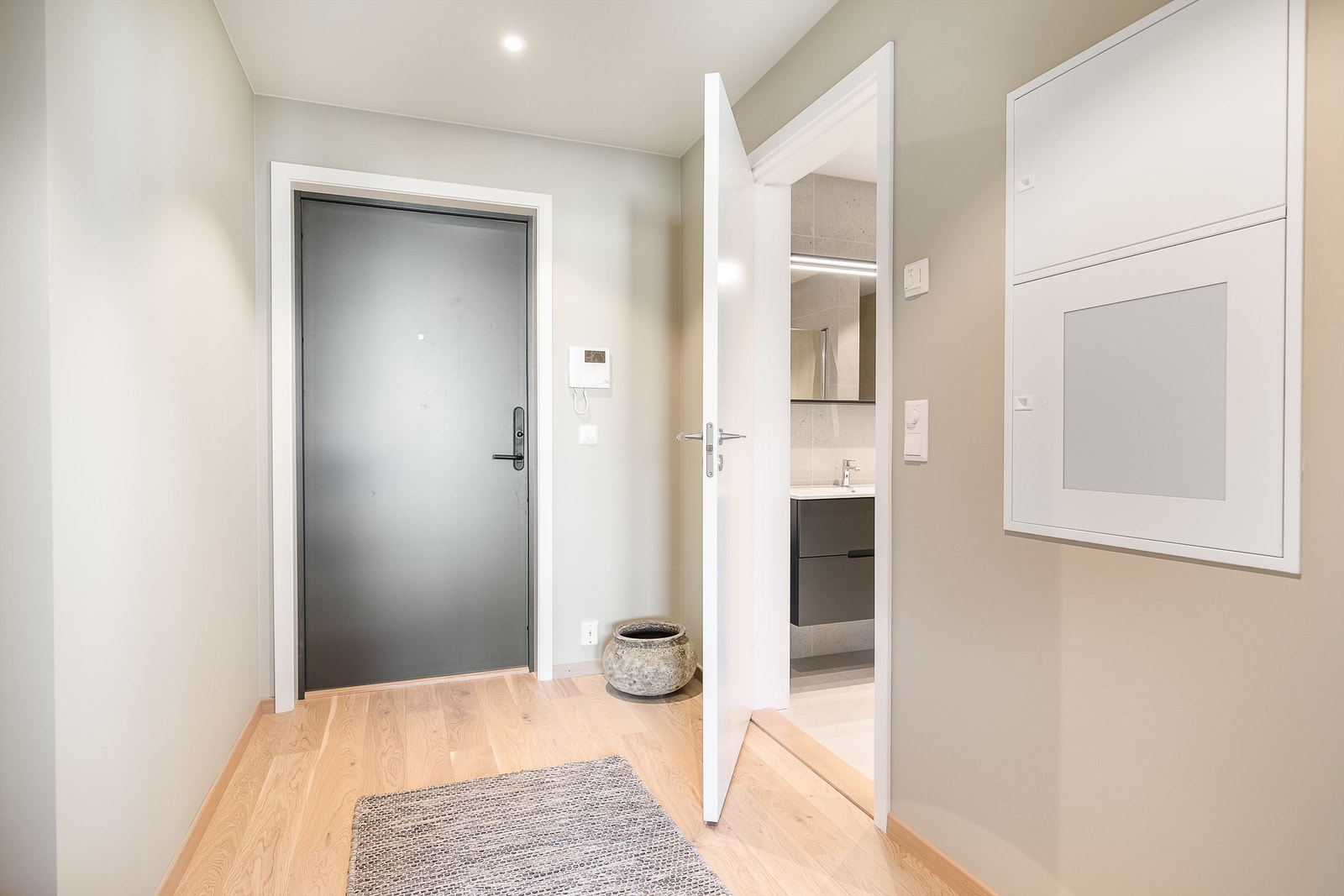 Fra ferdigstilt leilighet. Galleribilde