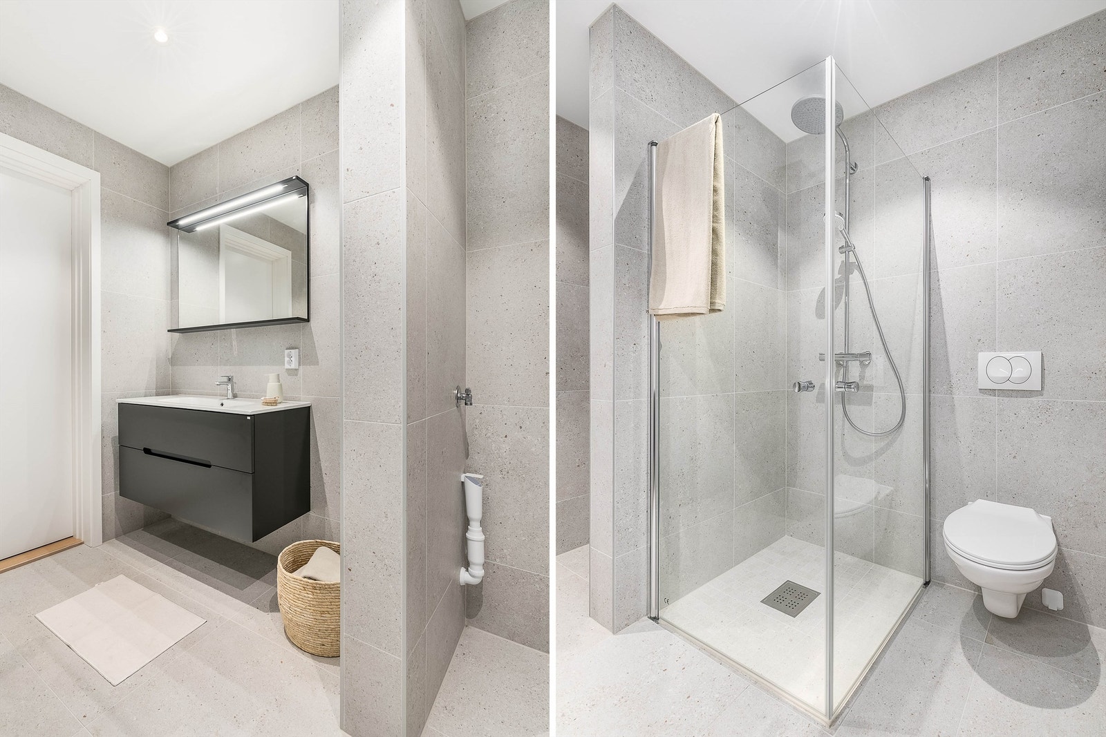 Fra ferdigstilt leilighet. Galleribilde